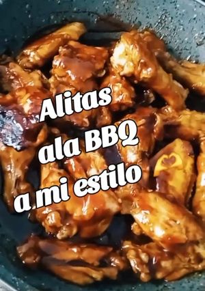 Una foto de Alitas a la BBQ