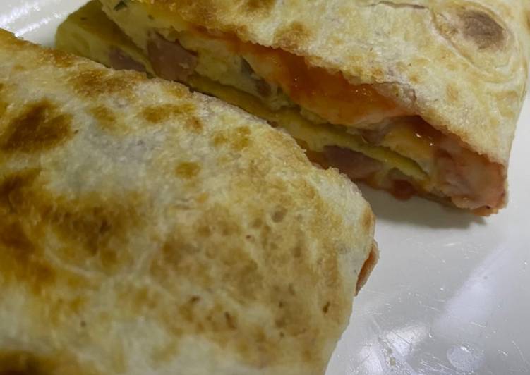 Recipe of Homemade Egg Tortilla