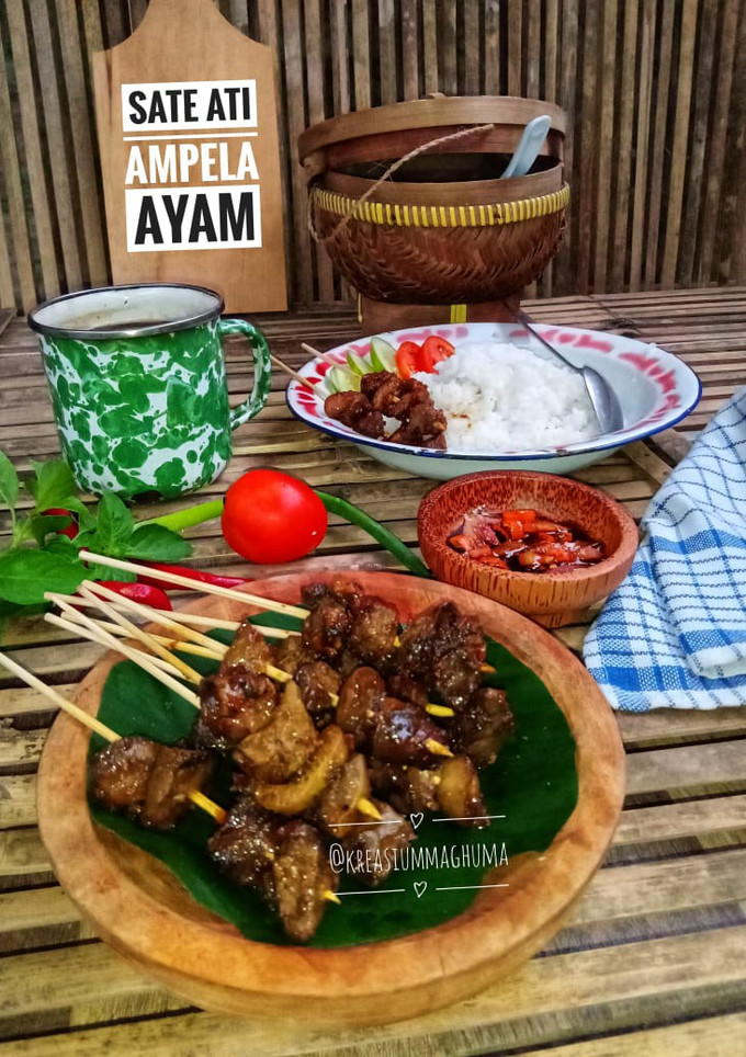 Foto resep Sate Ati Ampela Ayam