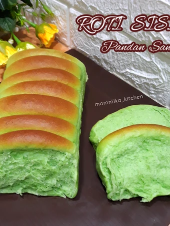 Langkah Gampang Menyiapkan Resep Roti sisir pandan santan tanpa mixer yang Uenak Anti Ribet, Lezat