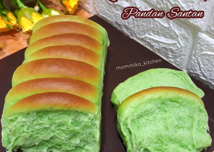 Resep Roti sisir pandan santan tanpa mixer, Lezat Sekali