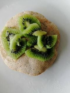 Una foto de Pancakes de avena sin lácteos