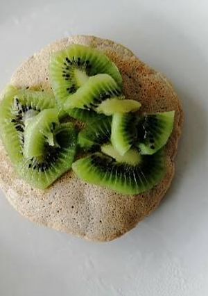 Una foto de Pancakes de avena sin lácteos