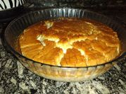 Una foto de flan de maizena sin horno
