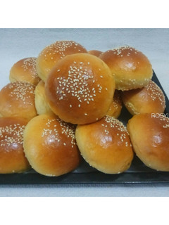 Foto resep Roti Burger (Burger Bun) Sekali Proofing