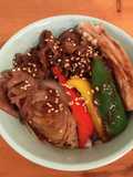 Quick Yakiniku Rice Bowl with Whatever Veggies You Have