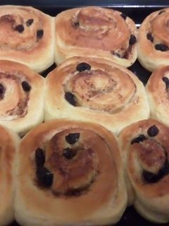 Foto resep Raisin cinnamon roll (tanpa ulen)