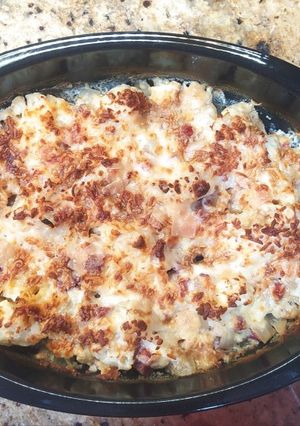 Una foto de Coliflor gratinada