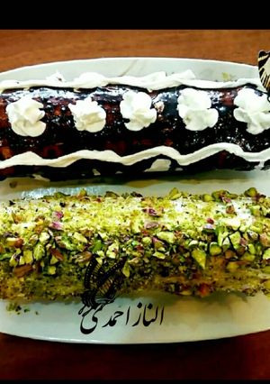 عکسی از دستور رولت خامه ای (بدون فر)