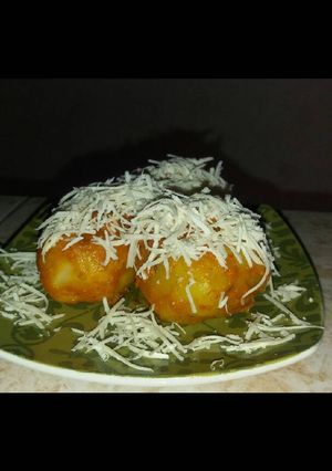 Una foto de Papas en salsa yor