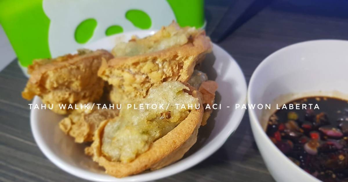  Resep  Tahu  walik  tahu  pletok tahu  aci murah meriah dan 