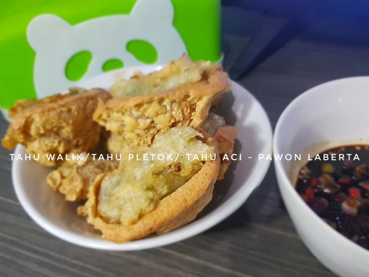 Cara Gampang Membikin Resep Tahu walik/tahu pletok/tahu aci murah meriah dan kriuk yang Bisa Manjain Lidah Anti Ribet, Menggugah Selera