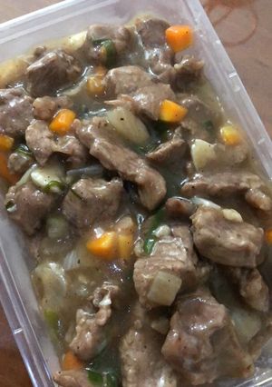 Foto resep Mie lada hitam