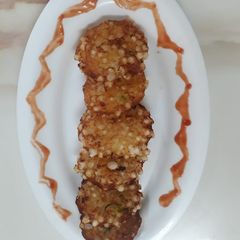 A picture of Sabudana tikki.