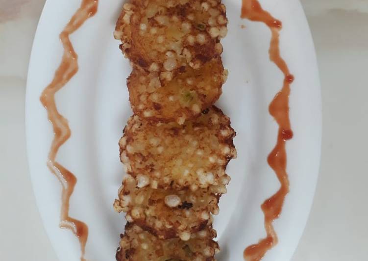 Steps to Make Speedy Sabudana tikki