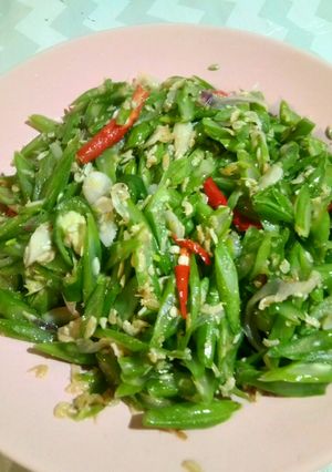Foto resep Rajang buncis rebon khas medan