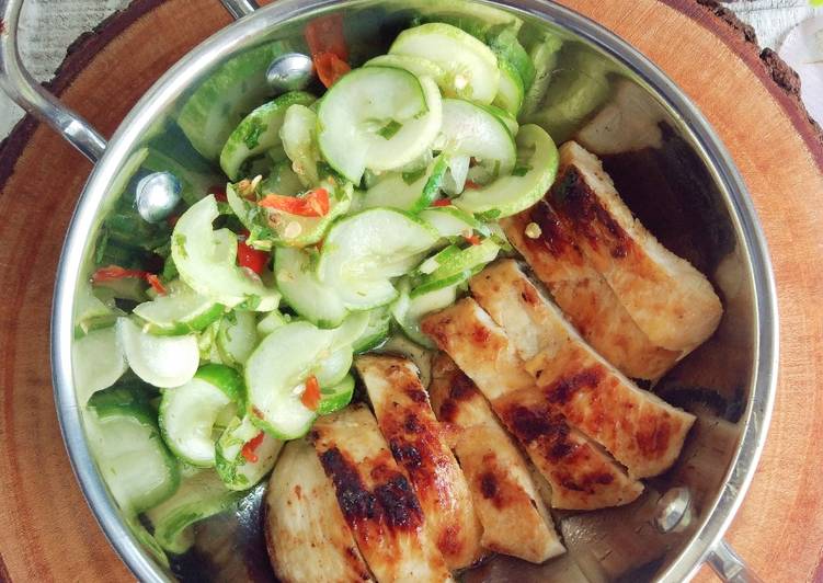 Cara Gampang Membuat Vietnam Cucumber Salad (acar ala Vietnam) Anti Gagal