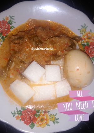 Foto resep Lontong #Keto