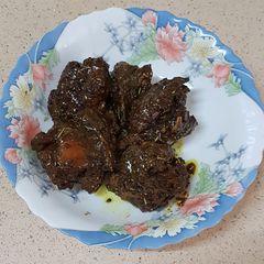 A picture of Honey glazed chicken.
