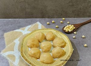 Foto resep Pasta Kacang Arab/Chickpea (Isian Mochi, roti, onde2, dll)