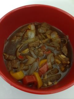 Foto resep Beef black pepper