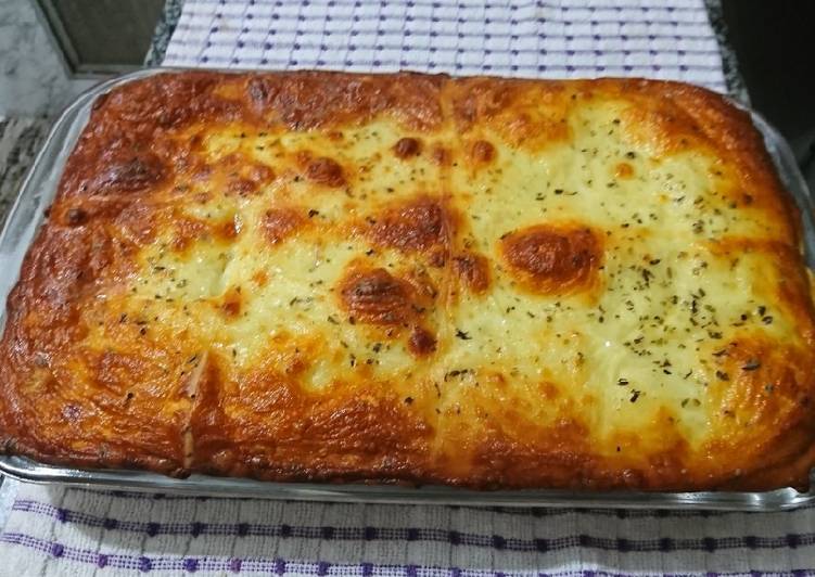 Torta cremosa de sardinha de liquidificador