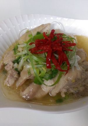 蔥油雞 的食譜成品照片