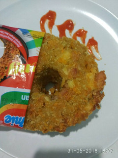 Foto resep Donat Indomie goreng #BikinRamadhanBerkesan