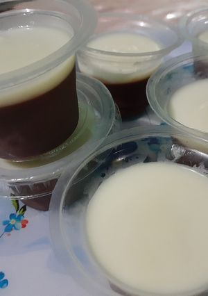 Foto resep Sllky puding coklat