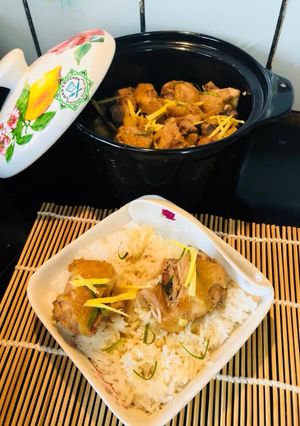 Hình của món Gà kho gừng chuẩn vị Bắc.