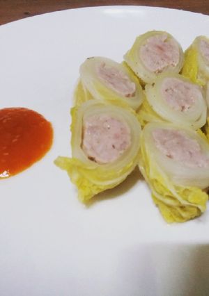รูปของ ผักกาดขาวไส้หมู #เย็นนี้ผอมแน่