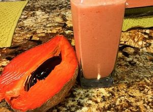 Una foto de Batido de Mamey😊