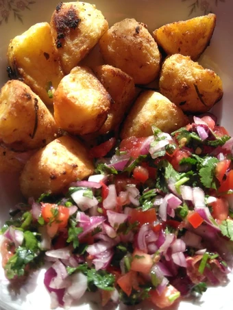 Easy Way Prepare Crispy roasted potatoes #myvalentinesrecipe the Perfect Can spoil the tongue