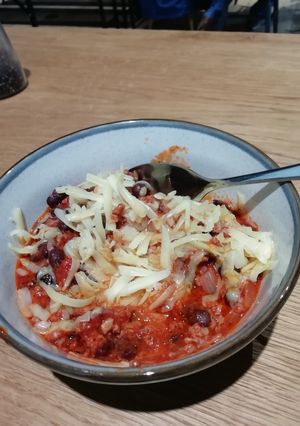 A picture of Beef Chilli to Share.