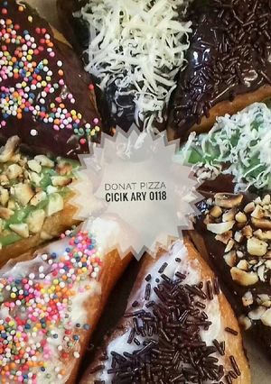 Foto resep Donat pizza eggless