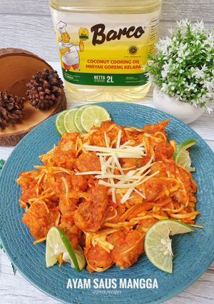 Foto resep Ayam saus mangga