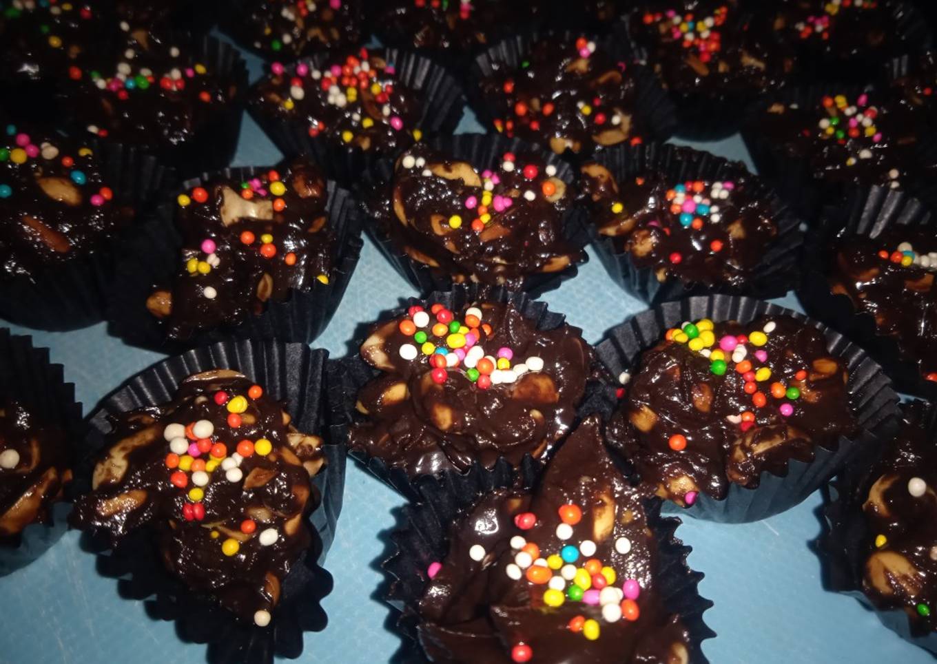 Olahan kacang: Coklat Kacang Simple, ide isi toples kue lebaran