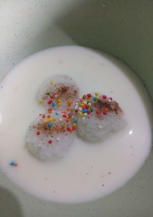 Foto resep Bola Nasi dengan Susu