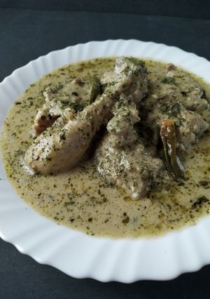 A picture of Chicken Korma.