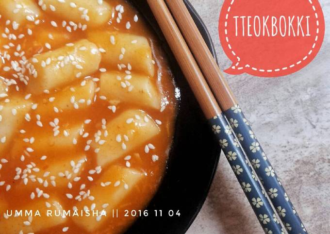 Resep Tteokbokki Indonesian Taste No Gochujang Oleh Muda Masak Mudah