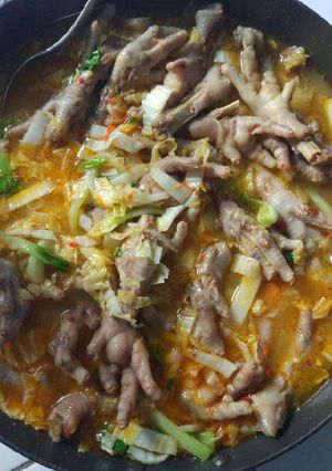 Foto resep Seblak ceker sayur kuah