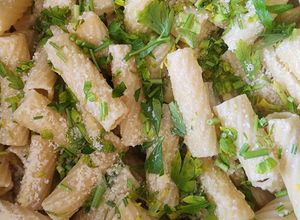 Una foto de Tortiglioni al Olio