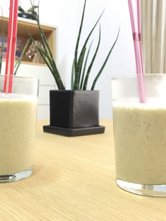 Una foto de Smoothie de kiwi y plátano
