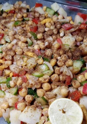 A picture of Chana Chat.