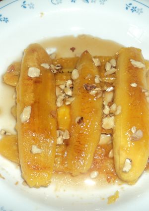 A picture of Caramelized Banana.