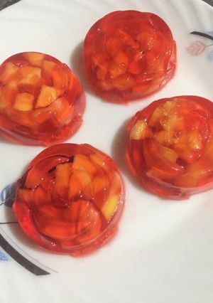 A picture of Fruits jelly.