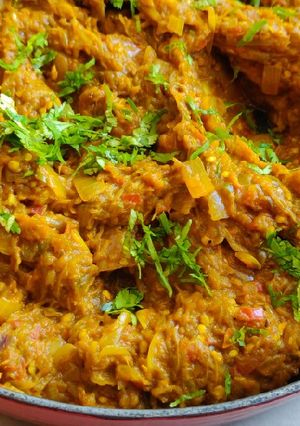 A picture of Baigan ka Bharta.