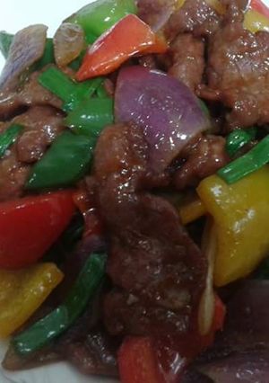 Foto resep Tumis Daging lada Hitam