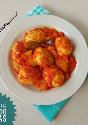 Foto resep Balado Telur Nanas