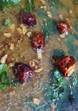 A picture of Kali Masoor Dal.